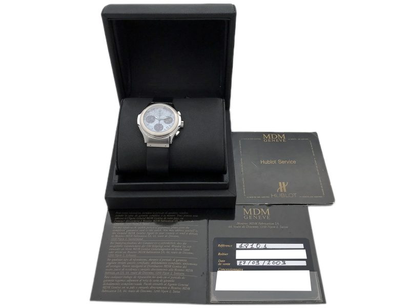 RELOJ Hublot Elegant MDM Chronograph Mop Dial - ref. 1810.1 - Imagen 17