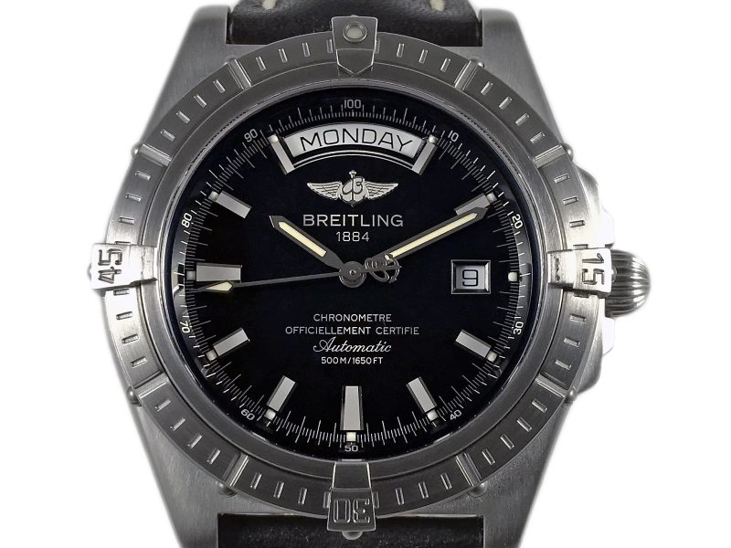 RELOJ Breitling Headwind Day Date Black Dial - ref. A45355 - Imagen 13