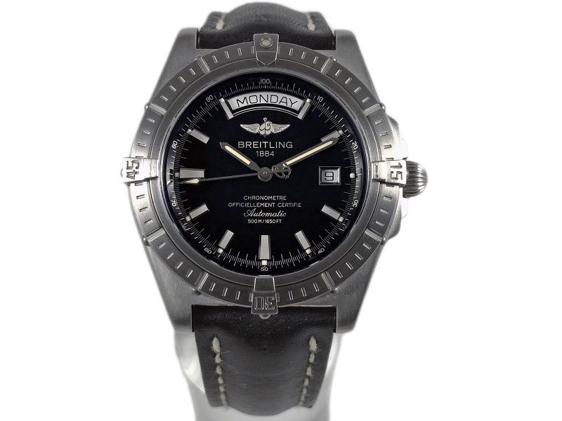 RELOJ Breitling Headwind Day Date Black Dial - ref. A45355 - Imagen 10