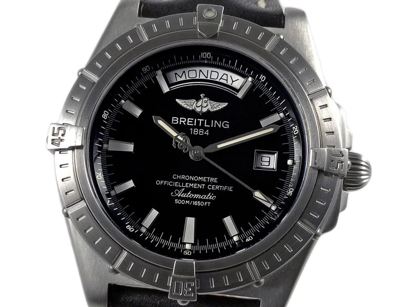 RELOJ Breitling Headwind Day Date Black Dial - ref. A45355