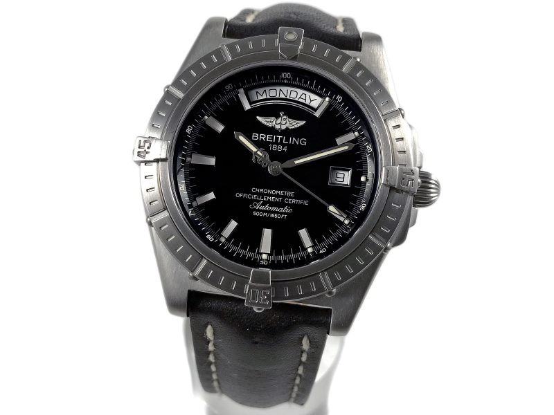 RELOJ Breitling Headwind Day Date Black Dial - ref. A45355 - Imagen 11