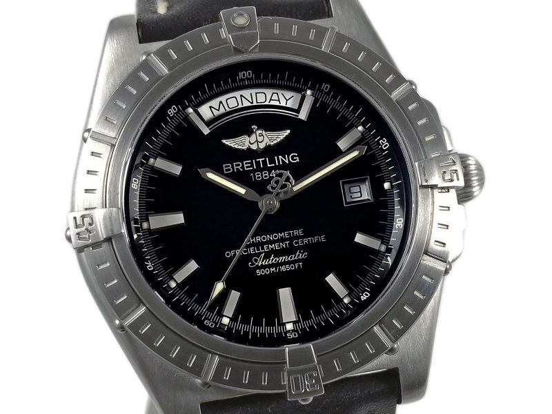 RELOJ Breitling Headwind Day Date Black Dial - ref. A45355 - Imagen 12