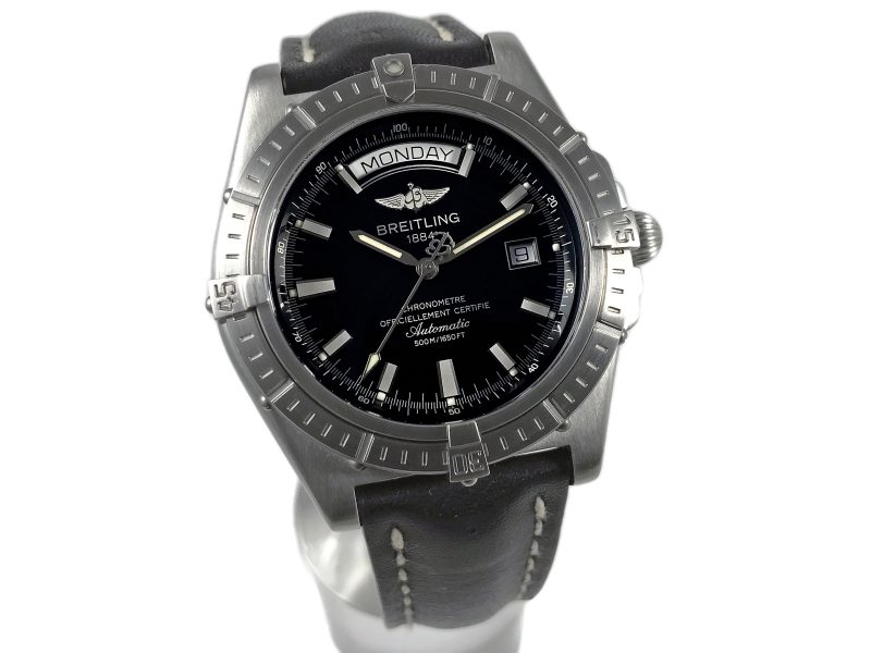 RELOJ Breitling Headwind Day Date Black Dial - ref. A45355 - Imagen 9