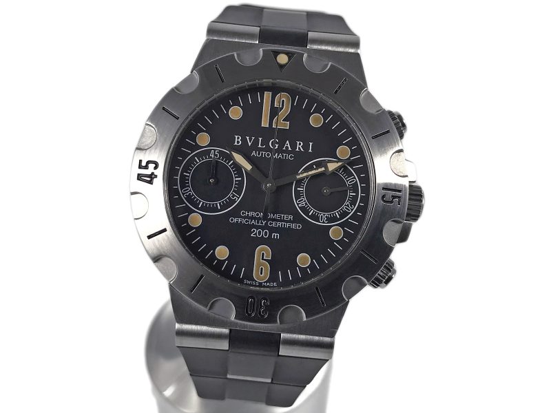 RELOJ Bulgari Diagono Scuba Chronograph - ref. SC 38 S - Imagen 9