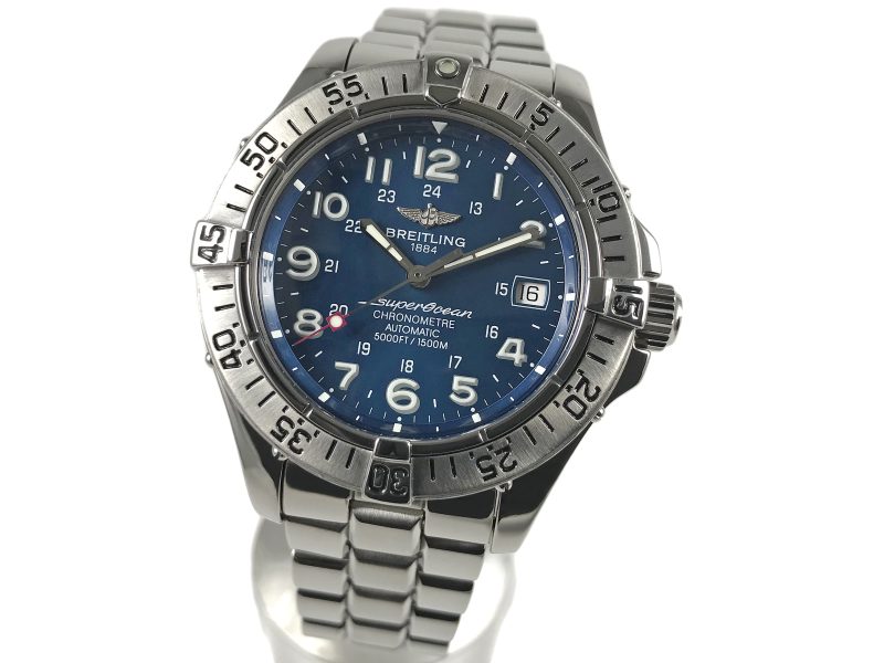 RELOJ Breitling Superocean Blue Dial - ref. A17360 - Imagen 12