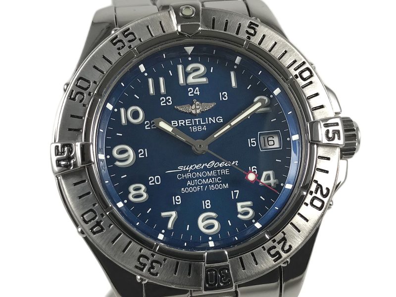 RELOJ Breitling Superocean Blue Dial - ref. A17360 - Imagen 13
