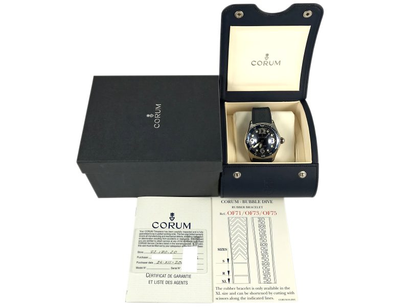RELOJ Corum Bubble Blue Dial - ref. 82.180.20 - Imagen 14