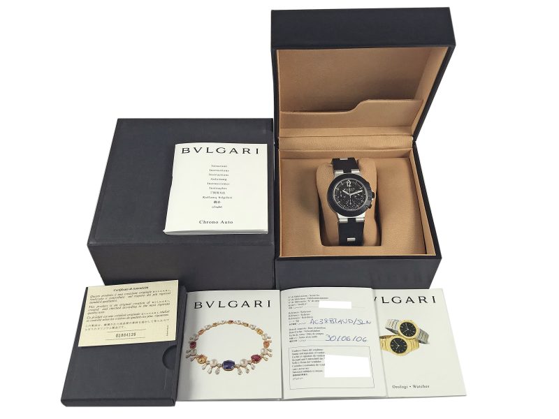 RELOJ Bulgari Diagono Aluminium Chronograph - ref. AC38TA - Imagen 14