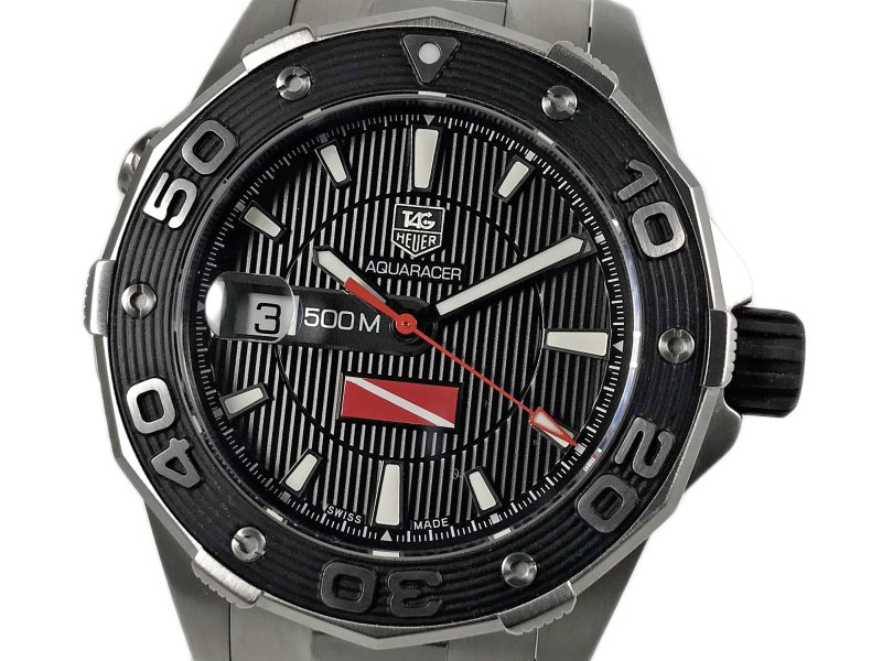 RELOJ TAG Heuer Aquaracer 500m Calibre 5 Diving Flag - ref. WAJ211A