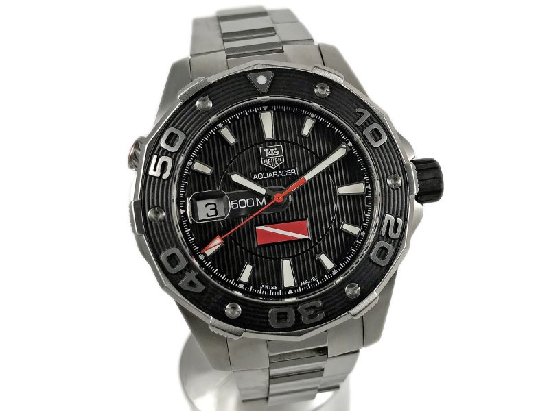 RELOJ TAG Heuer Aquaracer 500m Calibre 5 Diving Flag - ref. WAJ211A - Imagen 9