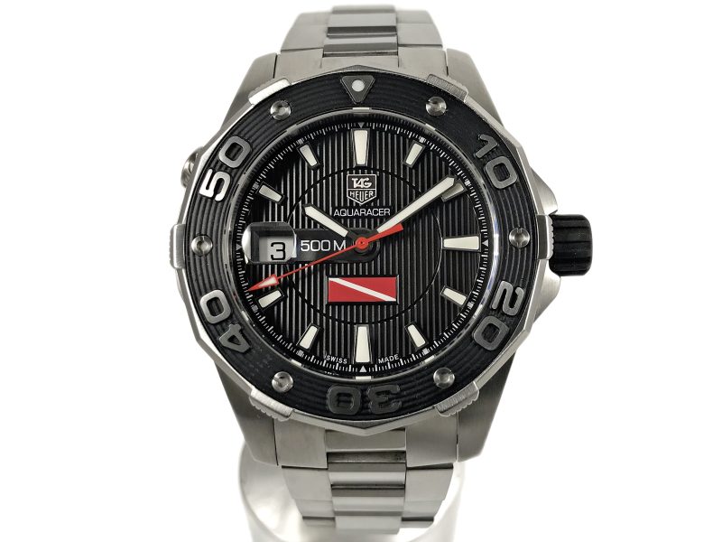 RELOJ TAG Heuer Aquaracer 500m Calibre 5 Diving Flag - ref. WAJ211A - Imagen 10