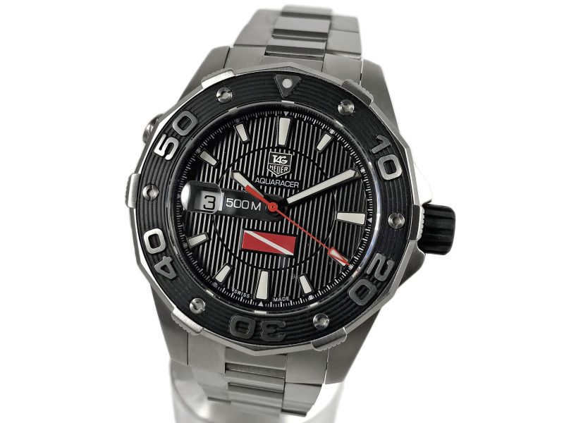 RELOJ TAG Heuer Aquaracer 500m Calibre 5 Diving Flag - ref. WAJ211A - Imagen 11