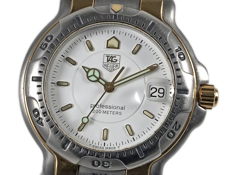 RELOJ TAG Heuer 18k Gold 6000 Professional - ref. WH1151