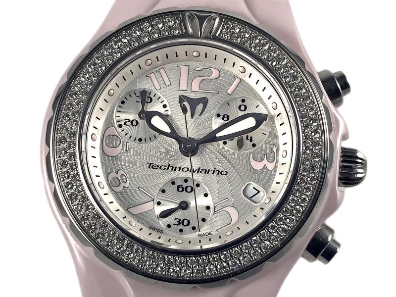 RELOJ Technomarine MoonSun Chronograph Ceramic Pink