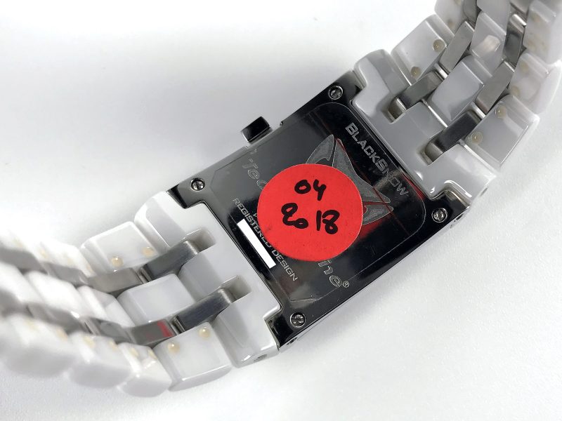 RELOJ Technomarine Square Women's 308002 BlackSnow Mini Diamond White - Imagen 4