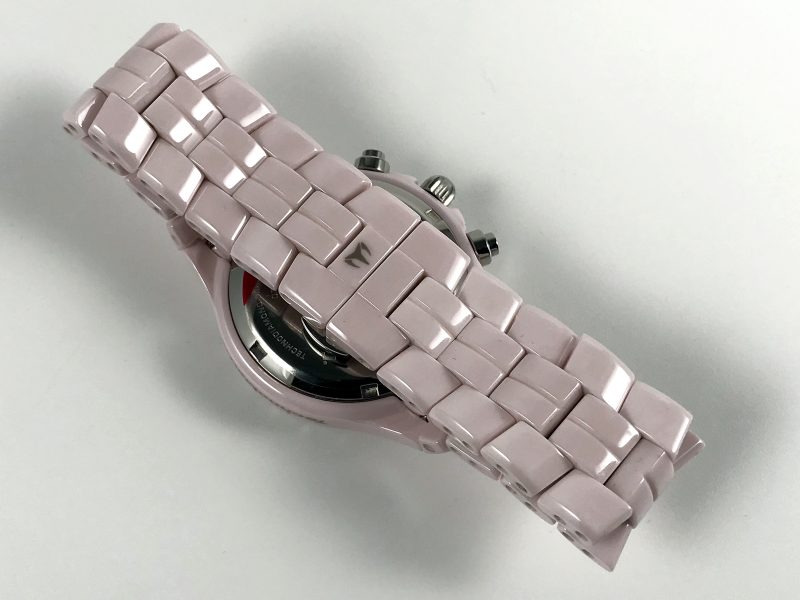 RELOJ Technomarine MoonSun Chronograph Ceramic Pink - Imagen 5