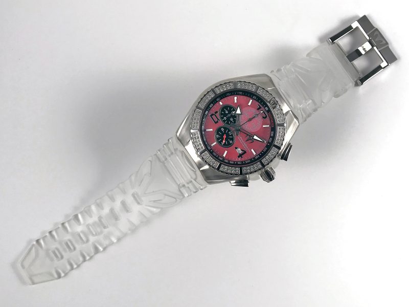 RELOJ Technomarine Cruise Chronograph Mop Dial Diamonds Bezel - Imagen 6