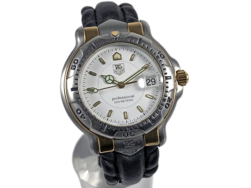 RELOJ TAG Heuer 18k Gold 6000 Professional - ref. WH1151 - Imagen 8