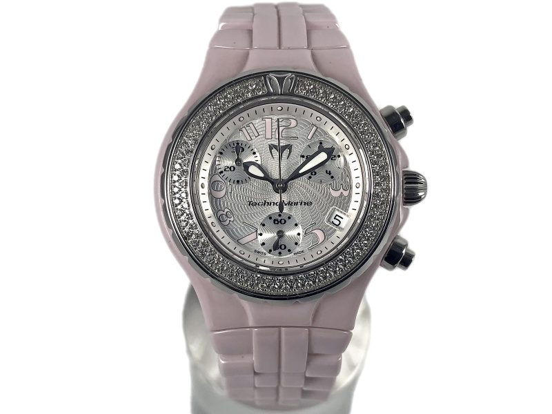 RELOJ MoonSun Chronograph Lady Pink Diamonds - Imagen 8
