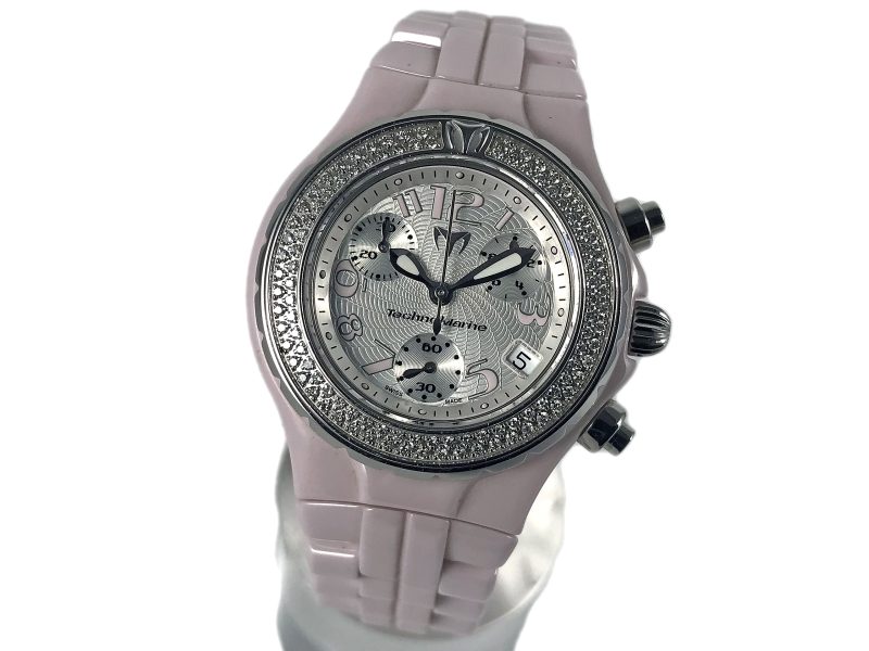 RELOJ MoonSun Chronograph Lady Pink Diamonds - Imagen 9