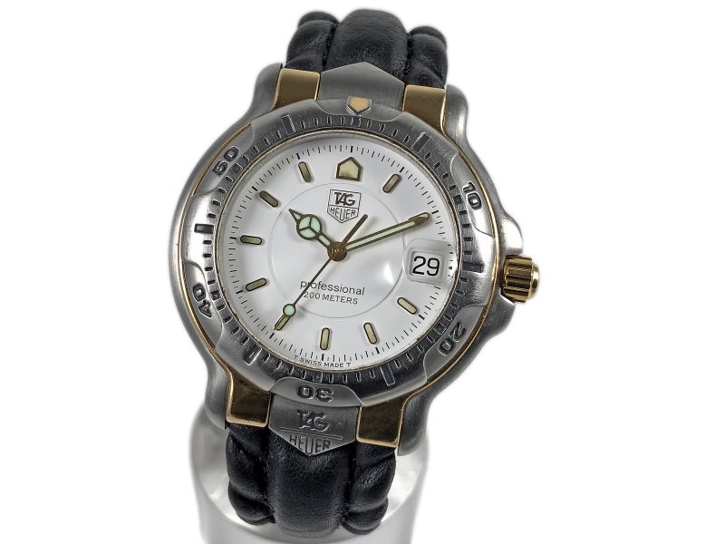 RELOJ TAG Heuer 18k Gold 6000 Professional - ref. WH1151 - Imagen 10