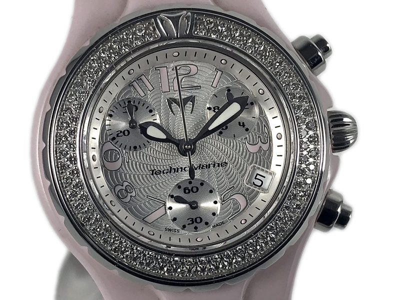 RELOJ MoonSun Chronograph Lady Pink Diamonds - Imagen 10