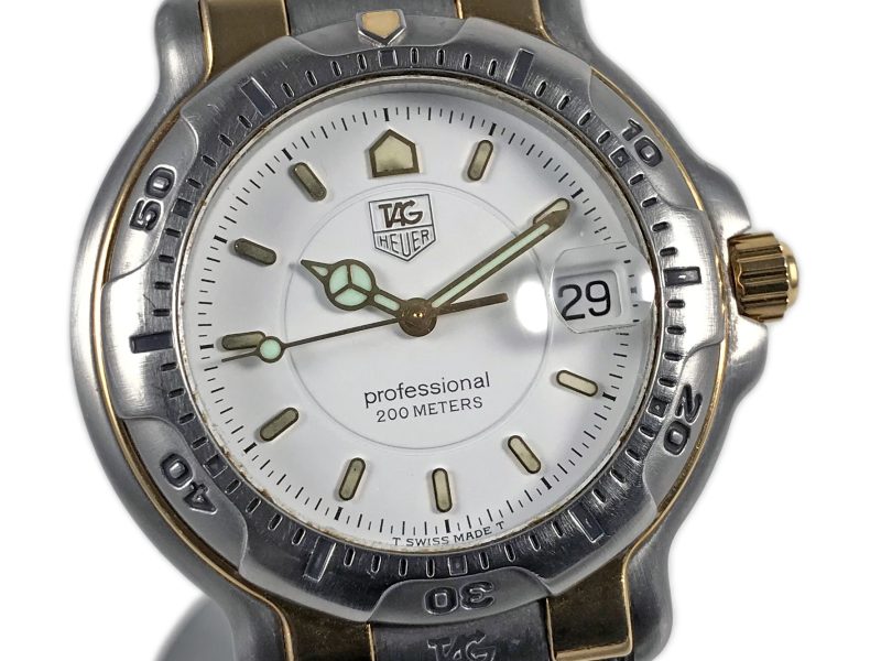 RELOJ TAG Heuer 18k Gold 6000 Professional - ref. WH1151 - Imagen 11
