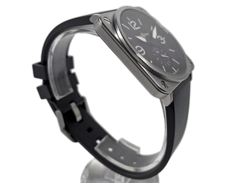 RELOJ Bell & Ross BR S Steel Black Quartz - ref. BR S-98-S - Imagen 3