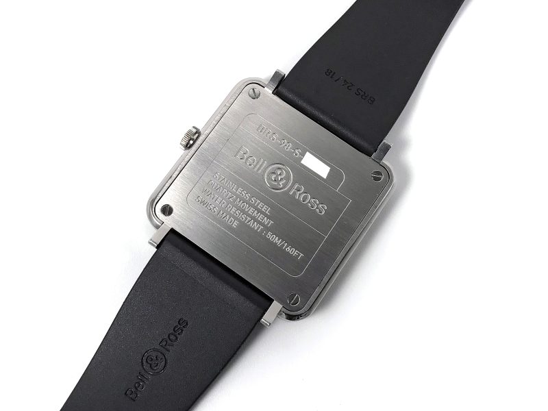 RELOJ Bell & Ross BR S Steel Black Quartz - ref. BR S-98-S - Imagen 4
