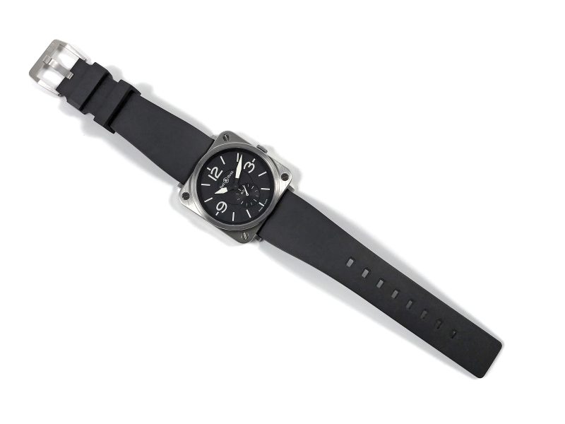 RELOJ Bell & Ross BR S Steel Black Quartz - ref. BR S-98-S - Imagen 6