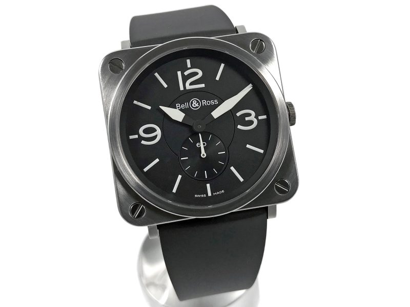 RELOJ Bell & Ross BR S Steel Black Quartz - ref. BR S-98-S - Imagen 8