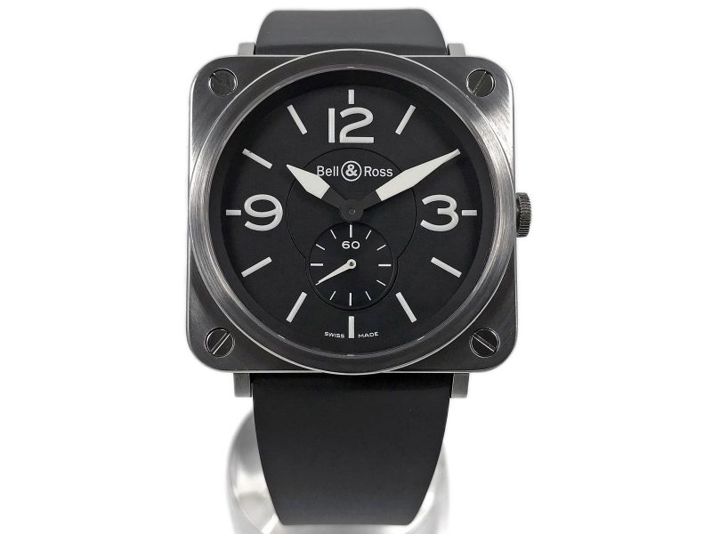 RELOJ Bell & Ross BR S Steel Black Quartz - ref. BR S-98-S - Imagen 9