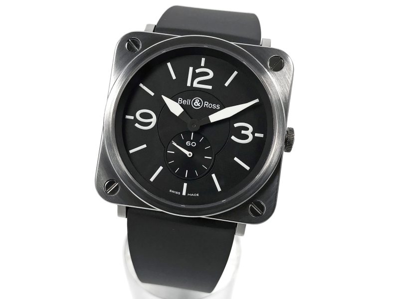 RELOJ Bell & Ross BR S Steel Black Quartz - ref. BR S-98-S - Imagen 10