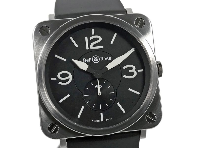 RELOJ Bell & Ross BR S Steel Black Quartz - ref. BR S-98-S - Imagen 11