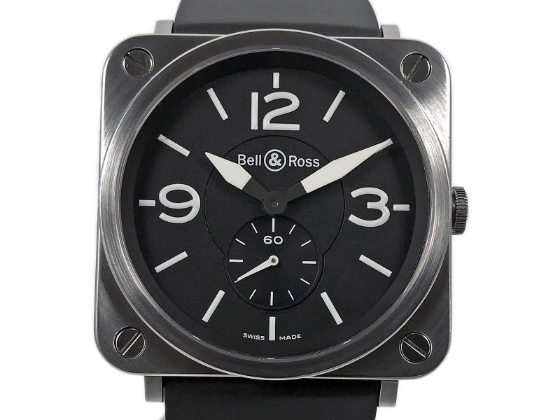 RELOJ Bell & Ross BR S Steel Black Quartz - ref. BR S-98-S - Imagen 12