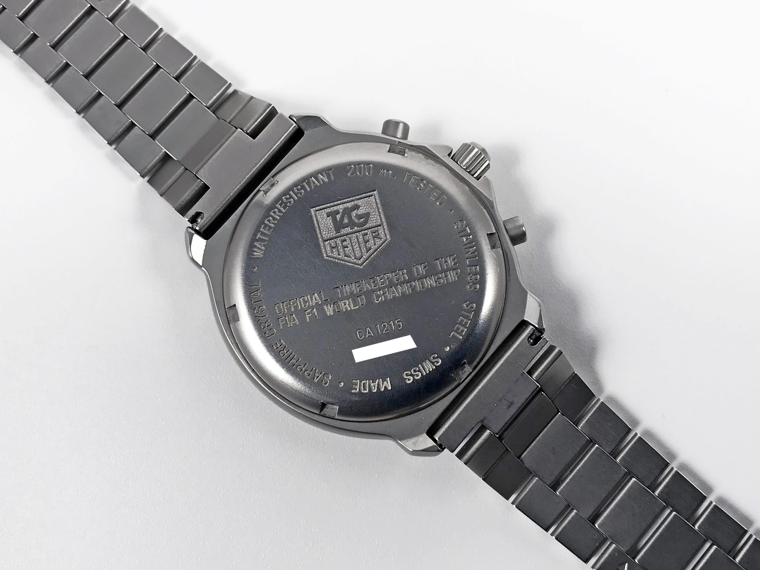 RELOJ TAG Heuer Formula 1 Series ref. CA1215 Entropia Watches Compra venta de relojes de segunda mano