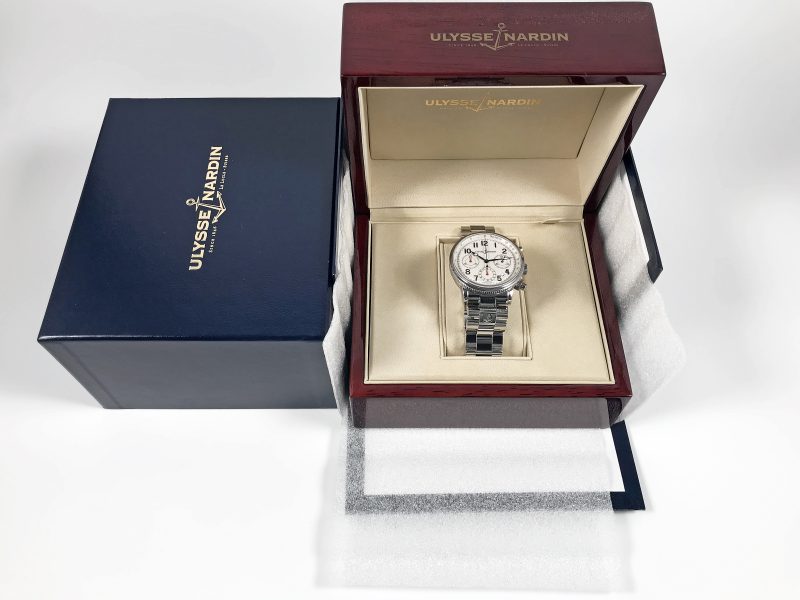 RELOJ Ulysse Nardin Marine Chronograph - ref. 353-22 - Imagen 14
