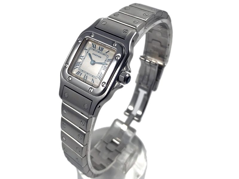RELOJ Cartier Santos Galbée Ladies - ref. 1565 - Imagen 4