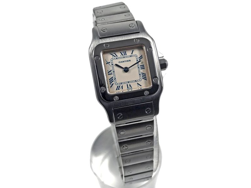 RELOJ Cartier Santos Galbée Ladies - ref. 1565 - Imagen 10
