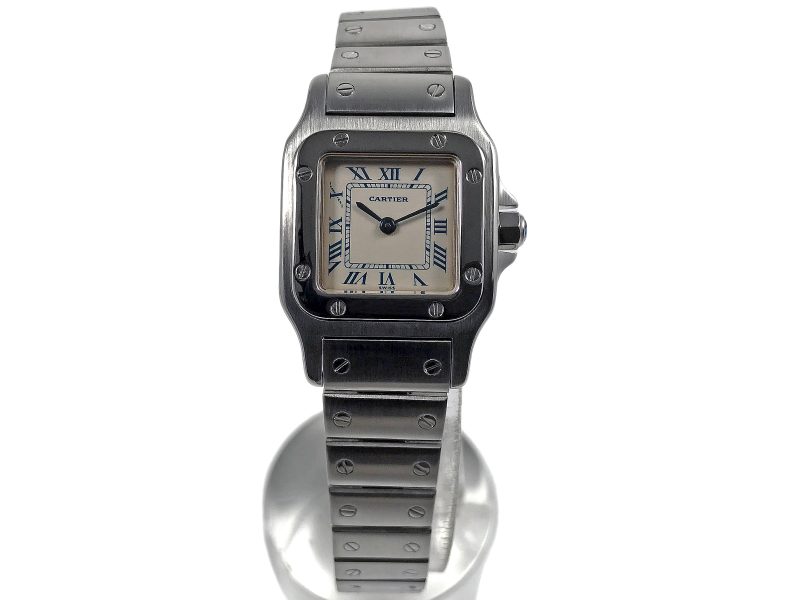 RELOJ Cartier Santos Galbée Ladies - ref. 1565 - Imagen 11