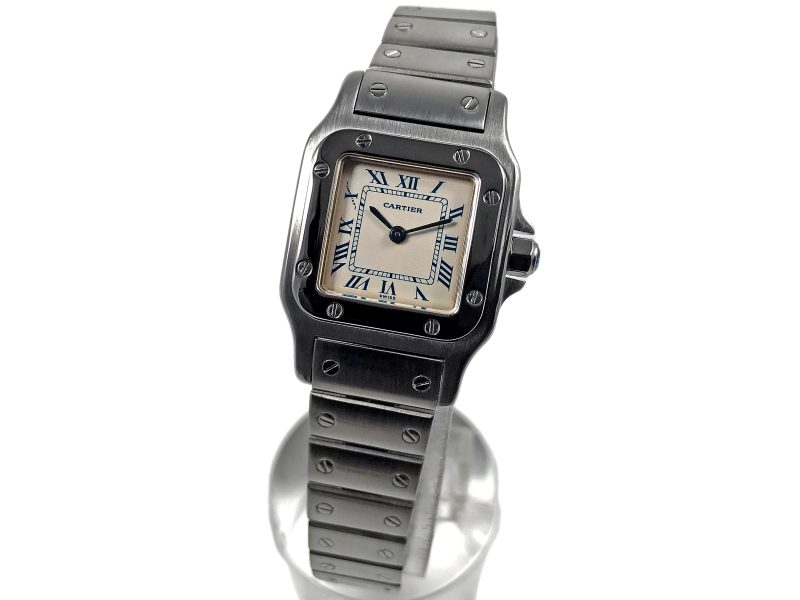 RELOJ Cartier Santos Galbée Ladies - ref. 1565 - Imagen 12