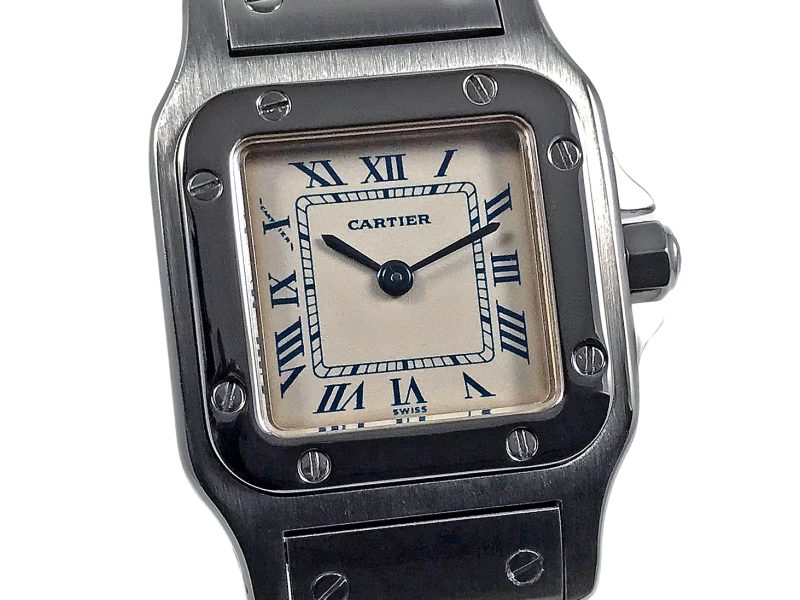 RELOJ Cartier Santos Galbée Ladies - ref. 1565 - Imagen 13
