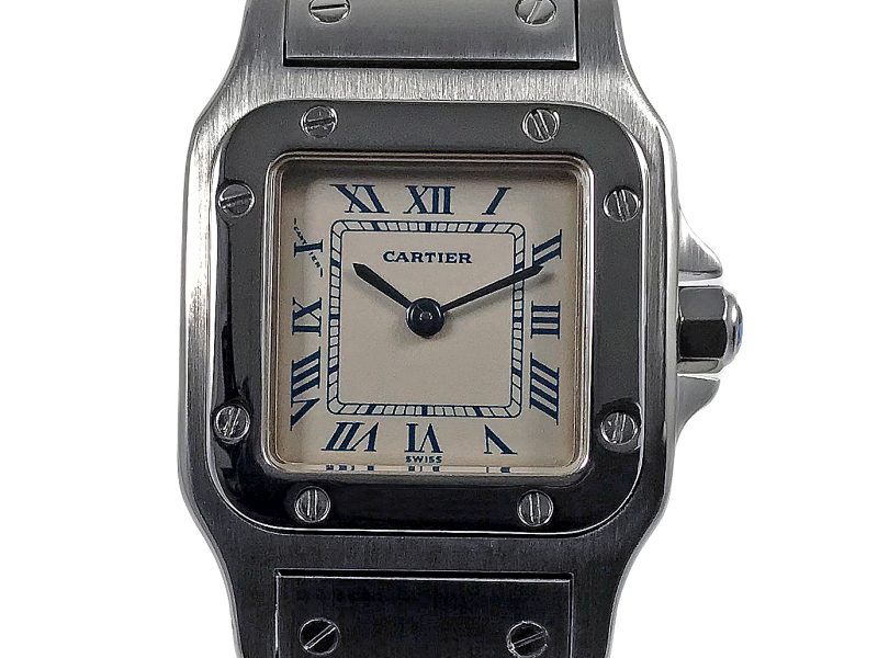 RELOJ Cartier Santos Galbée Ladies - ref. 1565 - Imagen 14